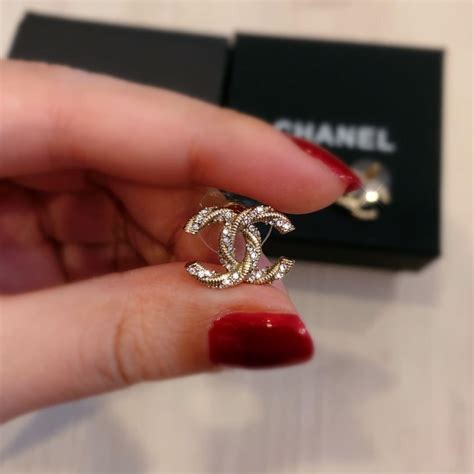 chanel studs replica|cheap knock off chanel jewelry.